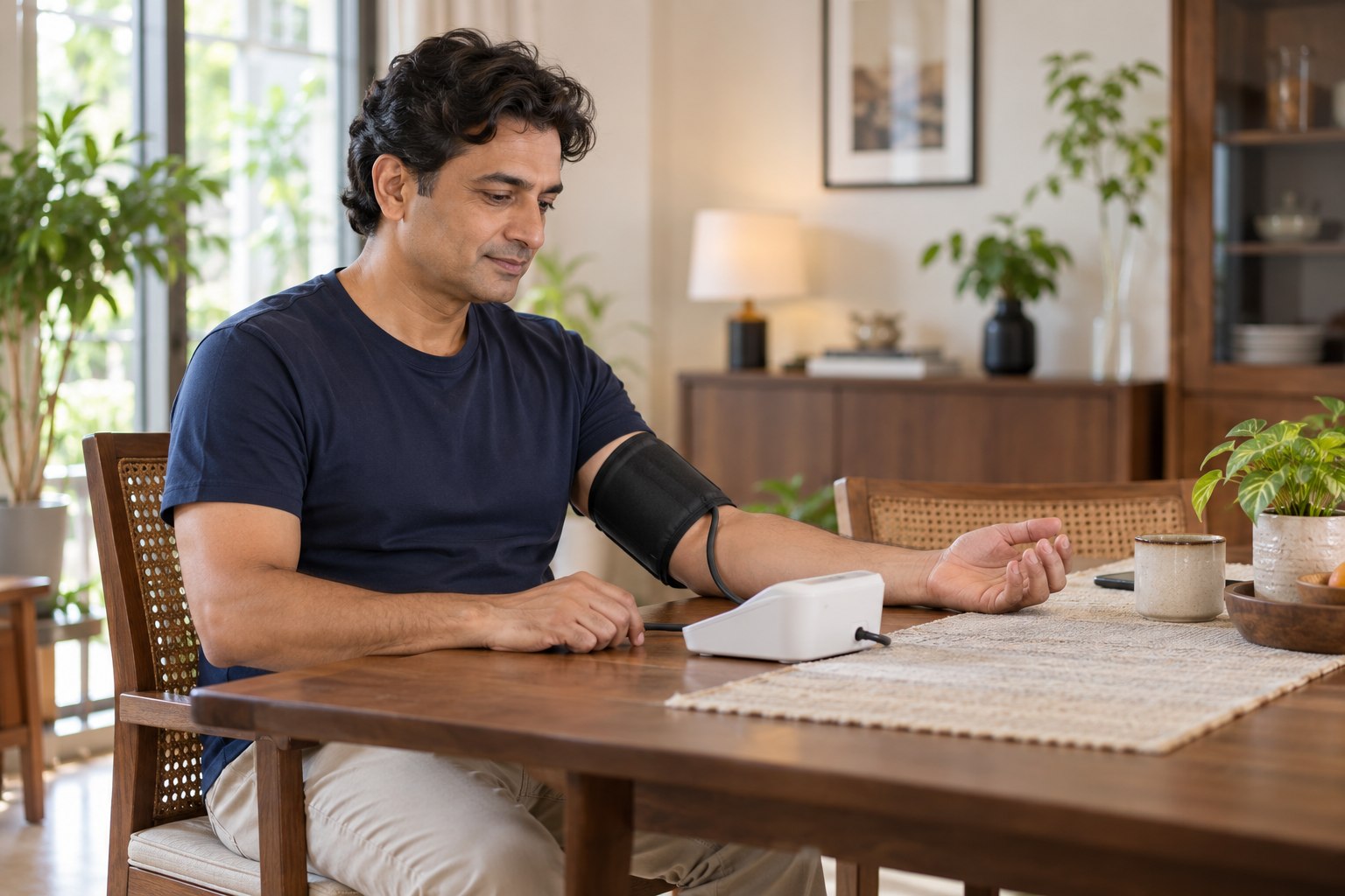 Checking Blood Pressure at Home