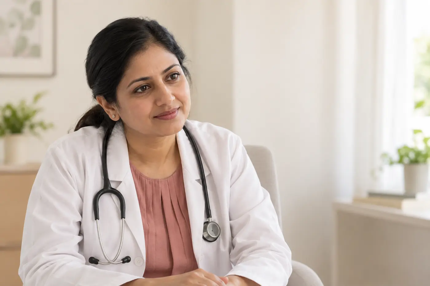 A gynaecologist ready to listen and offer guidance
